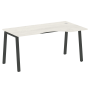 Стол криволинейный правый Metal System Style БА.СА-1 Пр 1600x900x750