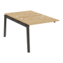 Наборный элемент рабочей станции на деревянных опорах Onix Wood OW.2.NRS-1.8 980x1635x750