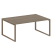 Переговорный стол 1 столешница Metal System Style БО.ПРГ-1.5 1800x1235x750