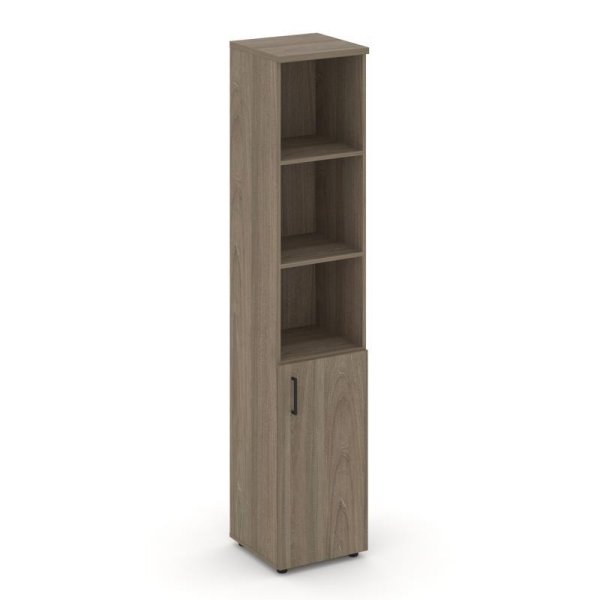 Шкаф высокий узкий SN.STU.E-101(R) (400х400х1982) (Вяз Благородный)