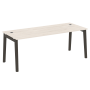 Стол руководителя на деревянных опорах Onix Wood Direct OW.SRR-6.8 1980x800x750
