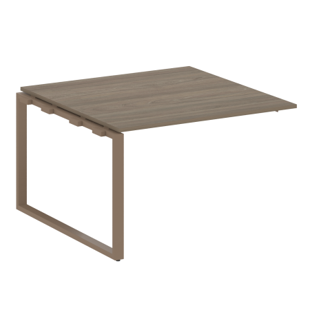 Проходной наборный элемент переговорного стола Metal System Style БО.ППРГ-2 1200x1235x750 (Вяз/Мокко металл)