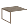Проходной наборный элемент переговорного стола Metal System Style БО.ППРГ-2 1200x1235x750