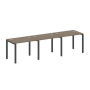 Рабочая станция на 3 раб. места Metal System Style БП.СМ-3.1 3000x720x750