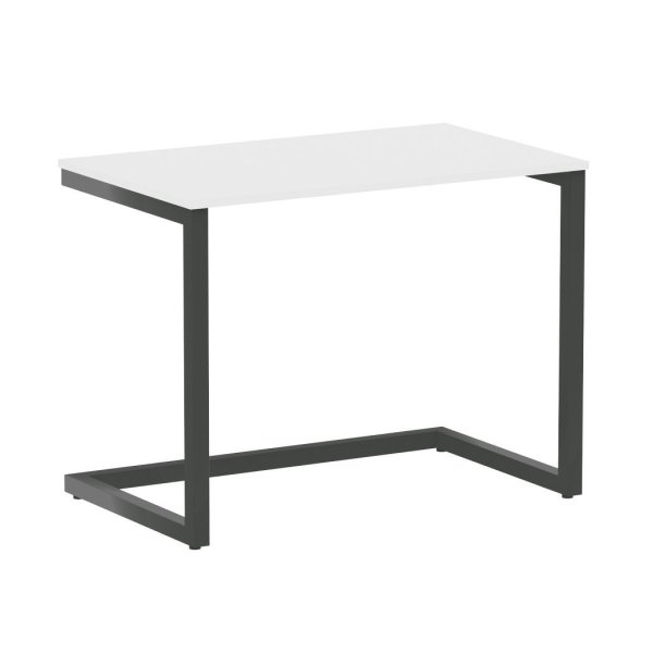 Компьютерный стол VR.SP-2-98 980x600x750 (Белый/Антрацит Металл)