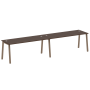 Рабочая станция на 2 рабочих места на А-образном м/к Metal System Style БА.СМ-2.5 3600x720x750