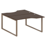 Рабочая станция криволинейная Metal System Style БО.РАС-СА-2.2 1400x1835x750