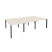Рабочая станция на П-образном м/к Onix O.MP-D.RS-6.1.8 2940x1635x750