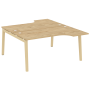 Рабочая станция на деревянных опорах Onix Wood OW.D.SA-1 1580x1995x750