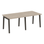 Стол переговорный на деревянных опорах Onix Wood OW.PRG-2.1 1960x980x750