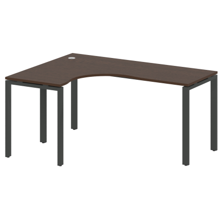 Стол криволинейный левый Metal System Style БП.СА-4 Л 1600x1200x750