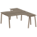 Рабочая станция криволинейная Metal System Style БА.РАС-СА-2.4 1600x2435x750