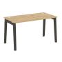 Стол рабочий на деревянных опорах Onix Wood OW.SP-3.7 1380x720x750