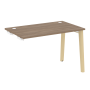 Стол-приставка к опорным элементам на деревянных опорах Onix Wood OW.SPR-2.7 1180x720x750