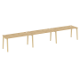 Рабочая станция на деревянных опорах Onix Wood OW.RS-3.4.7 4740x720x750