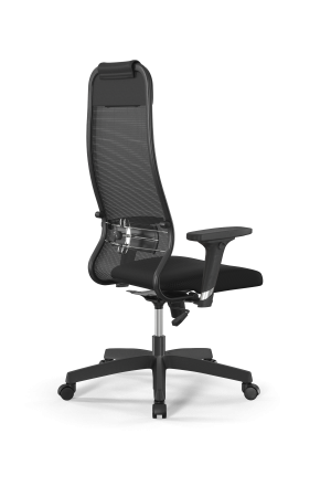 Кресло для руководителя Метта Sit 10 B1-111D - X2+UMF(X1) /Ub00/Wh00/D02P(M09.B02.G15.W01)