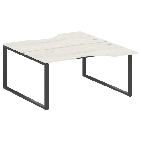 Рабочая станция криволинейная Metal System Style БО.РАС-СА-2.1 1600x1835x750