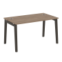 Стол руководителя на деревянных опорах Onix Wood Direct OW.SRR-3.8 1380x800x750