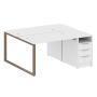Рабочая станция Metal System Style БО.РС-СТП-2.2 1612x1475x750