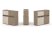 Тумба двойная + низкая надставка ES.NB.2N-18 (1500х410х1135)