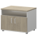Тумба для оргтехники Смарт СМТ-2ДН Тип2 800x600x625