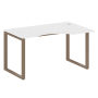 Стол криволинейный правый Metal System Style БО.СА-2 Пр 1400x900x750