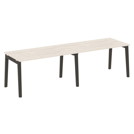 Рабочая станция на деревянных опорах Onix Wood OW.RS-2.3.8 2760x800x750