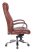 Кресло руководителя T-9924SL светло-коричневый Leather EiCHel кожа крестов. металл хром