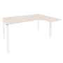 Стол эргономичный правый на П-образном м/к Onix O.MP-SA-4R 1580x1180x750