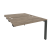 Стол-приставка двойной на П-образном м/к к опорным элем. Onix O.MP-D.SPR-2.8 1180x1635x750