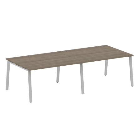 Стол для переговоров (2 столешницы) на А-образном м/к Metal System Style БА.ПРГ-2.3 2800x1235x750