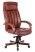 Кресло руководителя T-9922WALNUT светло-коричневый Leather EiCHel кожа крестов. металл/дерево