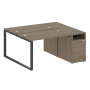 Рабочая станция Metal System Style БО.РС-СТП-2.2 1612x1475x750