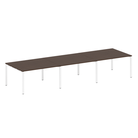 Переговорный стол 3 столешницы Metal System Style БП.ПРГ-3.3 4200x1235x750