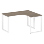 Стол криволинейный правый Metal System Style БО.СА-3 Пр 1400x1200x750