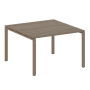 Переговорный стол 1 столешница Metal System Style БП.ПРГ-1.2 1200x1235x750