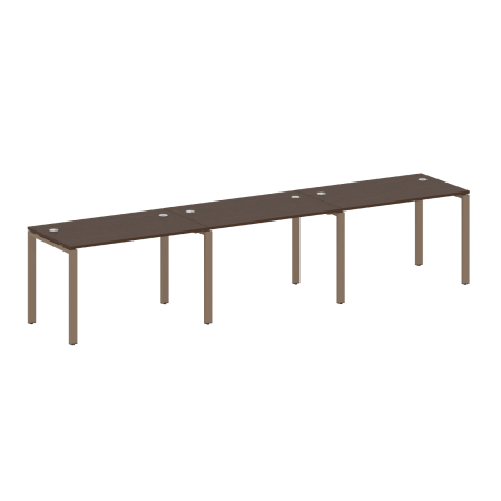 Рабочая станция на 3 раб. места Metal System Style БП.СМ-3.2 3600x720x750