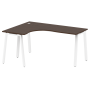 Стол криволинейный левый Metal System Style БА.СА-4 Л 1600x1200x750