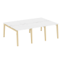 Рабочая станция на деревянных опорах Onix Wood OW.D.RS-6.0.8 2340x1635x750