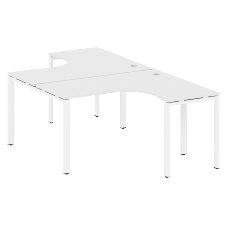 Рабочая станция криволинейная Metal System Style БП.РАС-СА-2.3 1400x2435x750