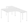 Рабочая станция криволинейная Metal System Style БП.РАС-СА-2.3 1400x2435x750