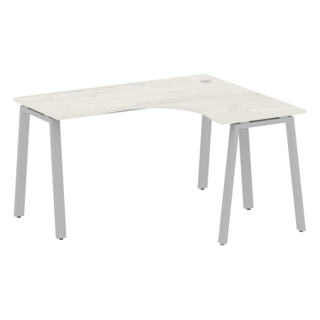 Стол криволинейный правый Metal System Style БА.СА-3 Пр 1400x1200x750