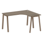 Стол криволинейный правый Metal System Style БА.СА-3 Пр 1400x1200x750