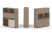 Тумба двойная + высокая надставка ES.NB.2V-10 (1500х410х1520)