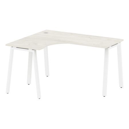 Стол криволинейный левый Metal System Style БА.СА-3 Л 1400x1200x750