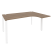 Стол эргономичный правый на П-образном м/к Onix O.MP-SA-4R 1580x1180x750