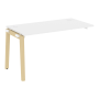 Наборный элемент рабочей станции на деревянных опорах Onix Wood OW.1.NRS-3.7 1380x720x750