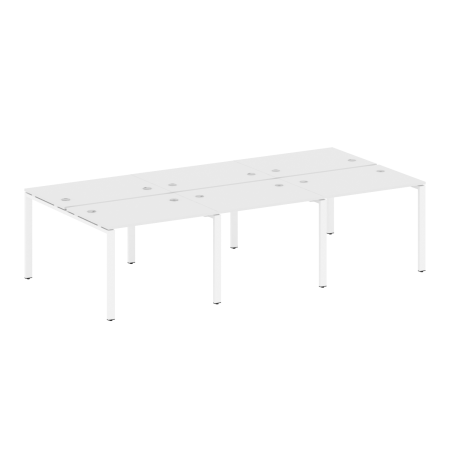 Рабочая станция на 6 раб. мест Metal System Style БП.СМ-6.1 3000x1475x750