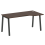 Стол криволинейный правый Metal System Style БА.СА-1 Пр 1600x900x750