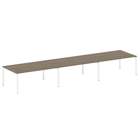 Переговорный стол 3 столешницы Metal System Style БП.ПРГ-3.5 5400x1235x750